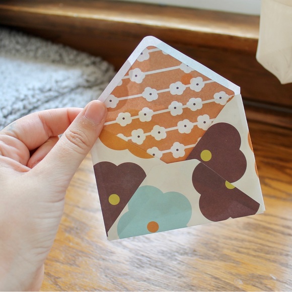 50-pack of multi-pattern handmade envelopes • 3”x4” • includes 1 card/ea - Picture 6 of 8